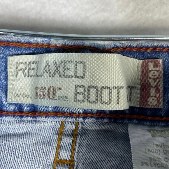 LEVIS 550 “Relaxed Boot Cut” Women Jeans Size 12L - Picture 8 of 11